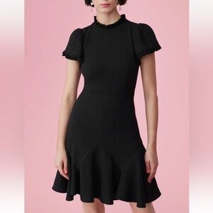 Rebecca Taylor Black Mini Dress